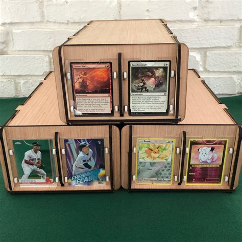 trading card game metal storage deck box|tcg deck boxes.